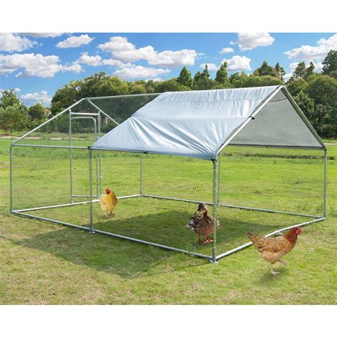 all metal poultry housing|metal chicken coop.